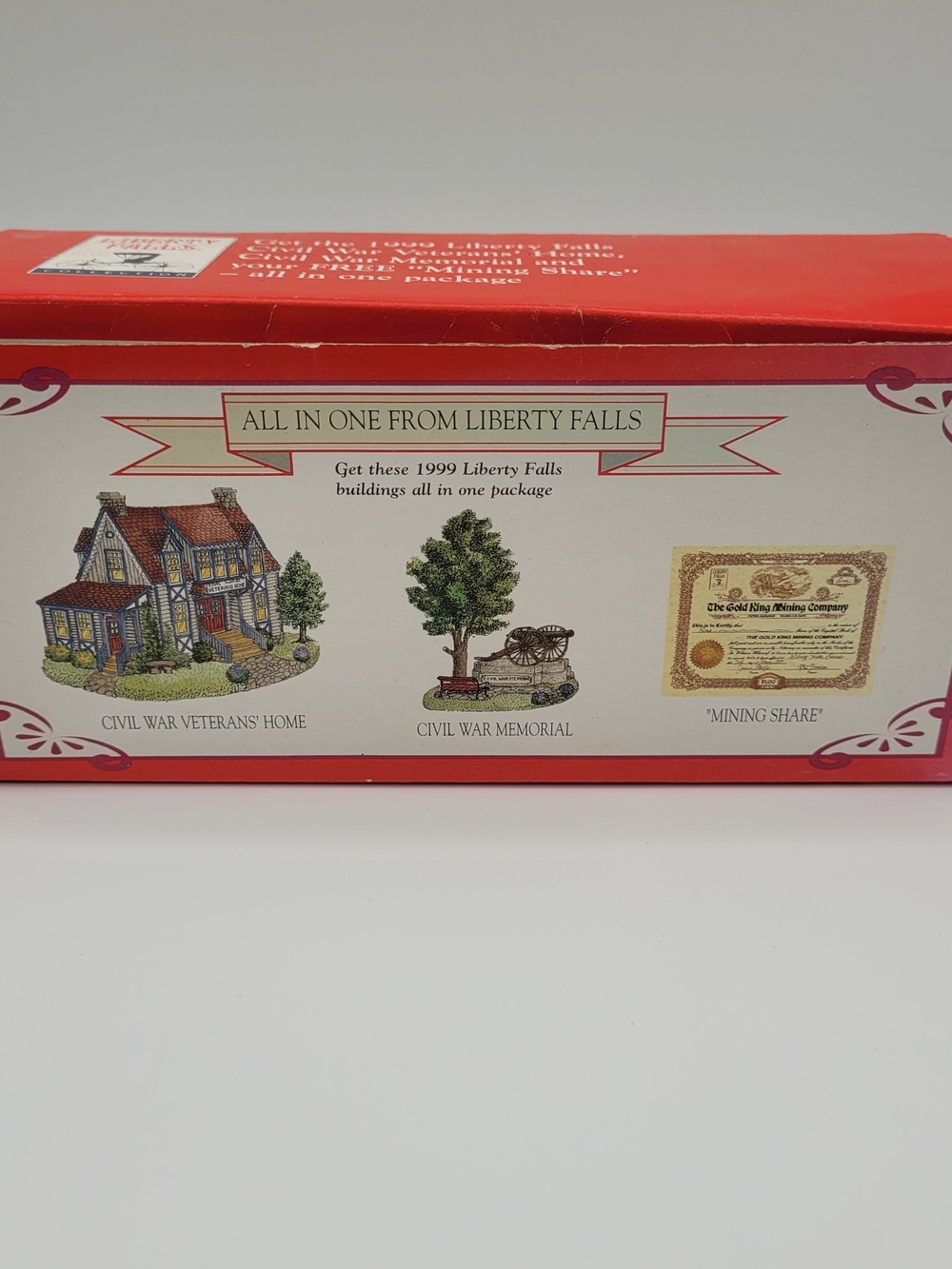 Liberty Falls 'All In One' Village Set Civil War Veterans' Home War Memorial